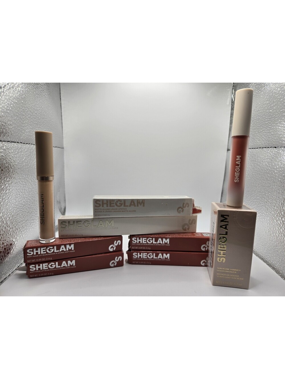 SHEGLAM Concealer, Bronzer, and Lip Gloss Makeup Set